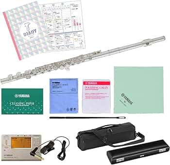 Amazon | YAMAHA YFL-412 フルート 初心者セット チューナー・お手入れ